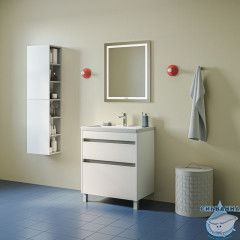 Тумба с умывальником, напольная, 70 см, белый, Zodiac X, IDDIS, ZDX70WFi95K подходит умыв. 4077000i28