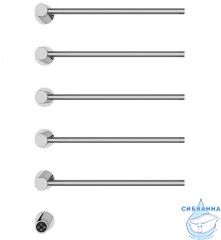 Полотенцесушитель электрический  Wonzon&Woghand Hamburg 52х72 WW-AL315-CR (с возможностью скрытого подключения, подключение универсальное) (хром)