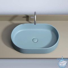  Раковина на столешницу 61 см Ceramicanova Element CN6048ML (синий)