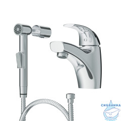 Смеситель AM.PM Pride F7P03032 с гигиеническим душем (хром)