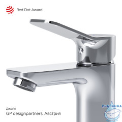 Смеситель для раковины AM.PM X-Joy F85A82100 (с донным клапаном) (хром)