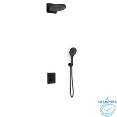 Душевая система Vincea Inspire 250 1 режим VSFW-3I21MT1MB (черный матовый)