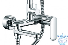 Душевая система Bravat Opal R 200 1 режим струи F6125183CP-A2-RUS (хром)