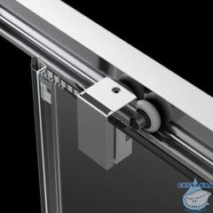 Душевое ограждение Radaway Premium Plus C/D 120x80 профиль хром, стекло прозрачное 30435-01-01N (без поддона)