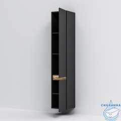 Шкаф пенал Am.Pm X-Joy R 30 черный матовый M85ACHR0306BM