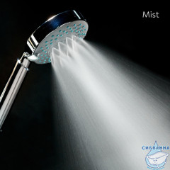 Лейка для душа Milardo 100 5 режимa 1505F10M18 (хром)