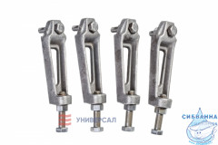 Чугунная ванна Универсал Нега 150х70 с ножками  