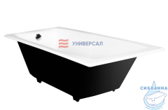 Чугунная ванна Универсал Эталон 170х70 с ножками