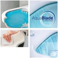 Унитаз подвесной Ideal Standard Idealmood AquaBlade® T466501 с сиденьем Soft Close (микролифт) (белый глянцевый)