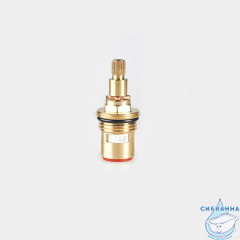 Кран-букса для смесителя, керамика, 180°, 20 зубцов, G1/2", М24, h=51 мм, правая, IDDIS, 998CR511SMH