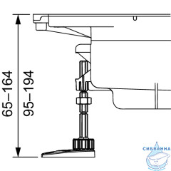 Крышка дренажного канала TECEdrainprofile 100 см 671000