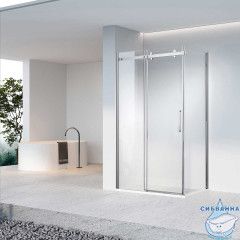 Душевое ограждение Vincea Комо-н 150x90 профиль хром, стекло прозрачное VSR-4CN9015CL