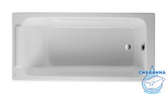 Ванна чугунная Jacob Delafon Parallel 170x70 без отверстий для ручек E2947-S-00 (без антискользящего покрытия) без ножек
