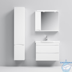 Шкаф-зеркало Am.Pm Like 80см M80MPL0801WG белый глянец