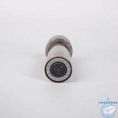 Аэратор для смесителя, пластик, M22, двухрежимный, сатин, IDDIS, 996P22S6SMS
