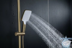 Душевая система Gappo G2418-23 320 1 режим (сатин золотой)