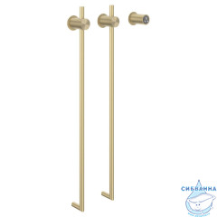 Полотенцесушитель электрический ABBER Charme AH4002G золото матовое