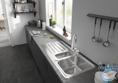 Смеситель для кухни Hansgrohe Focus M42 71800000 (хром)