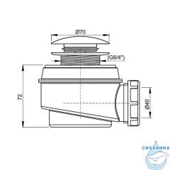 Донный клапан для ванн Esse