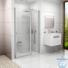 Дверь в нишу Ravak Chrome CSD2-100 см профиль хром