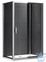 Душевое ограждение Abber Victoria S30191D-A90 110х90 (без поддона)