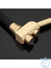 Смеситель кухни Gappo G4398-1 (бронза/черный)