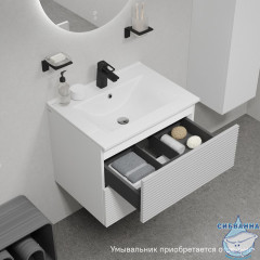 Тумба подвесная, 60 см, белый, Bild, IDDIS, BIL60W0i95 подходит умыв. 0136000i28