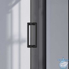 Душевое ограждение Vincea Como-N 160x80 профиль черный, стекло тонированное VSR-4CN8016CGB