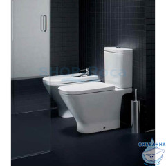 Унитаз напольный Roca Gap горизонтальный выпуск 342477000 (без бачка и сиденья)
