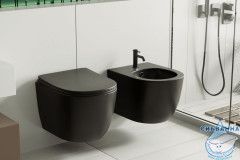 Биде подвесное Abber Bequem AC1150MB (без сиденья)