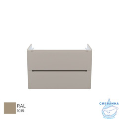 Тумба подвесная, 80 см, капучино, Edifice, IDDIS, EDI80C0i95 подходит умыв. 0108000i28