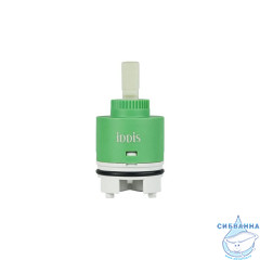 Картридж керамический для смесителя, 40 мм, с ножками, IDDIS, 999C40H0SM