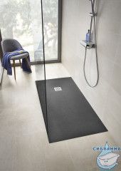 Душевой поддон Roca Terran 120х80 AP1014B032001400 (черный)