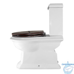 Унитаз напольный Creo Ceramique Dijon с бачком и сиденьем Soft Close (микролифт)