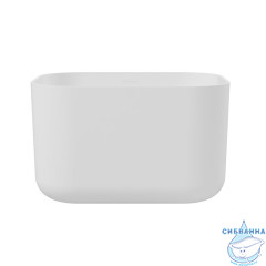 Умывальник WHITECROSS Lazurit 50x40 (белый мат) иск. камень