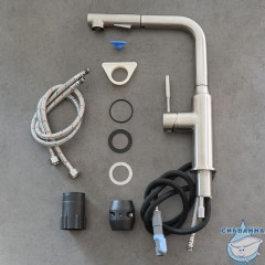 Смеситель для кухни Lemark Expert LM5085S (нержавеющая сталь)