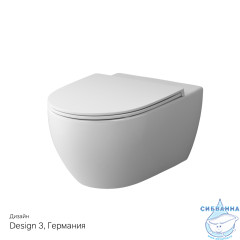 Унитаз подвесной AM.PM Awe C111700WH (без сиденья)