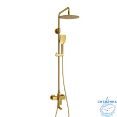 Душевая система Wasserkraft 250 1 режим A155.259.201.BG (матовое золото)