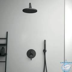 Душевая система Ideal Standard Ceraline 200 1 режим BD192XG (черный матовый)
