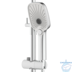 Душевая система Azario Conda 250 1 режим AZ-K2411BN (сатин )