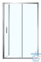 Душевое ограждение Azario Milton 120x80 профиль серебро, стекло прозрачное AZ-ND1131 R 1200	 (без поддона)