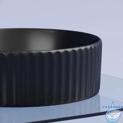  Раковина на столешницу 36 см Ceramicanova Element CN6057MB (черный матовый)