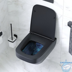 Унитаз подвесной безободковый AM.PM Inspire C50A1700MBSC с сиденьем Soft Close (микролифт)