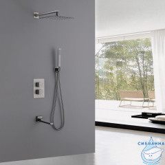 Душевая система Abber Daheim 250 1 режим AF8250NG (никель)