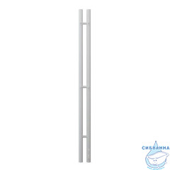 Полотенцесушитель электрический Terminus Duo круглый 9х120 (белый)