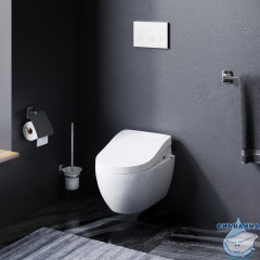 Унитаз подвесной AM.PM Awe с электронной крышкой-биде CleanCare C111739SC