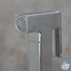 Встраиваемый смеситель с гигиеническим душем Lemark Solo LM7172C (хром)