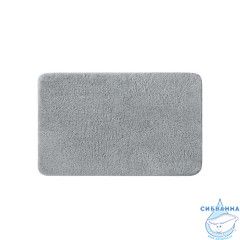 Коврик для ванной комнаты, 50x80, микрофибра, серый, IDDIS, BSQS02Mi12