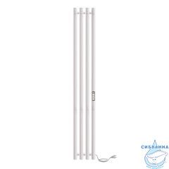 Полотенцесушитель электрический Indigo Style (с таймером) 18х120 белый матовый(с возможностью скрытого подключения, подключение R/L)