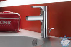 Смеситель для раковины Jacob Delafon Singulier E10860-CP (с донным клапаном)